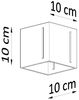 Deckenleuchte, Schwarz, ALU, H 10 cm Bild 5