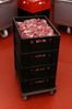 1x BURI Fleischkiste E2 Schwarz 60 x 40 x 20 cm Lagerkiste, Meischkiste, Metzgerkiste Eurobox aus Deutschland lebensmittelecht, robust, stapelbar Bild 5
