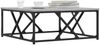 vidaXL Couchtisch Grau Sonoma 70x70x30 cm Holzwerkstoff 835372 Bild 3