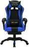 vidaXL Gaming-Stuhl mit RGB LED-Leuchten Blau und Schwarz Kunstleder 288006 Bild 4