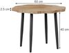 Couchtisch Ringo Eiche 60 x 60 cm Vicco Bild 2