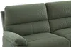 Vente-unique - LUNANO Sofa Stoff Grün - B 89 cm x H 102 cm x L 194 cm Bild 5