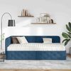 vidaXL Eckbettgestell Blau 90 x 200 cm Stoff 3394052 Bild 4