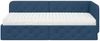 vidaXL Eckbettgestell Blau 90 x 200 cm Stoff 3394052 Bild 5