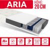 Matratze 140x200 cm Taschenfederkern ARIA 7 Zonen H3 20 cm Polyurethanschaum ALOE VERA Bild 2