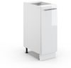 Midischrank Fame-Line Weiß Hochglanz 30 x 82 cm ohne Arbeitsplatte Vicco Bild 5