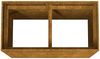 vidaXL Pflanzkübel 80x40x80 cm Cortenstahl 824525 Bild 4