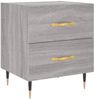 vidaXL Nachttisch Grau Sonoma 40x35x47,5 cm Holzwerkstoff 827272 Bild 2