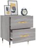 vidaXL Nachttisch Grau Sonoma 40x35x47,5 cm Holzwerkstoff 827272 Bild 4
