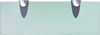 vidaXL Schwebendes Regal, Glas transparent, 0,8 x 10 x 50 cm Bild 2