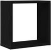 vidaXL Würfel-Wandregale 2 Stk. Schwarz Eichen-Optik 30x15x30 cm 862055 Bild 5