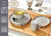 Ritzenhoff & Breker Visby Dessert-Teller ø 20,5 cm 8er Set dunkelgrau Bild 3