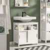 SoBuy FRG128-II-W Waschbeckenunterschrank, MDF, Lackiert, Weiß, 60 x 60 x 30 cm Bild 2