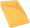 CelinaTex Relax Boxspringbett Wasserbett Spannbettlaken 180x200-200x220 cm mais gelb Jersey Mako Baumwolle 160g/qm Laken Bild 5