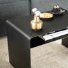 HOME DELUXE Beistelltisch aus Metall ZIMA - 58 x 38 cm Schwarz Made in Germany Bild 5