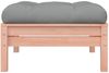 vidaXL Gartenhocker mit Kissen Massivholz Douglasie 838167 Bild 5