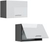 Hängeschrank R-Line Weiß Hochglanz 60 cm Flach Vicco Bild 5