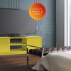 TV-Lowboard Eyecatcher - Fernseher-Tisch in Holz-Optik - HiFi-Kommode mit 2 Türen & 2 Fächern - Wohnzimmer-Möbel Gelb Bild 3