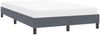 vidaXL Bettgestell ohne Matratze Dunkelgrau 120x210 cm Samt 4101350 Bild 4