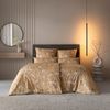 Estella Bettwäsche Lara 7954 740 Messing Mako Satin 200 x 220 + 2x 80 x 80 cm Bild 4