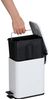 Treteimer, Soft Close - Weiß - 5 Liter Bild 2