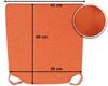 sunnypillow Stuhlkissen 4er Set Kissen Maße: 42 (vorne), 35 (hinten) x 40 x 5 cm Bild 4