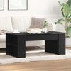 vidaXL Couchtisch Schwarz Eichen-Optik 102 x 55 x 42 cm Holzwerkstoff 862495 Bild 4