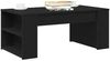 vidaXL Couchtisch Schwarz Eichen-Optik 102 x 55 x 42 cm Holzwerkstoff 862495 Bild 3