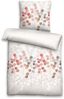 biberna Seersucker Bettwäsche 0026722 STILISIERTE PFLANZE, taupe, 1x 135x200 cm + 1x 80x80 cm Bild 5