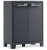 Keter Niedriger Lagerschrank Moby Graphitgrau 100 cm Bild 3