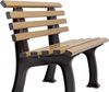 Blome Parkbank Ibiza Holzoptik Bank Sitzbank Gartenbank Kunststoffbank Bild 2
