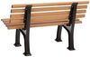 Blome Parkbank Ibiza Holzoptik Bank Sitzbank Gartenbank Kunststoffbank Bild 3