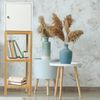 osoltus Badschrank Badregal 114 cm Kobe Bambus / Weiß Bild 4