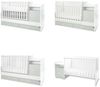 Lorelli Babybett Trend Plus 70x160cm Schreibtisch Kinderbett Schubladen Kommode grün Bild 2