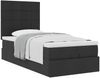 vidaXL Ottoman-Bett mit Matratze Schwarz 100x200 cm Stoff 3313135 Bild 5