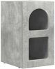 vidaXL Nachttisch ELST 2 Stk. Beton Grau 29,5 x 33,5 x 50 cm 891231 Bild 5