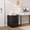 Woltu Rollcontainer, Mobiler Aktenschrank mit 3 Schubladen Bürocontainer Bild 2