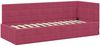 vidaXL Eckbettgestell mit Kopfteil Weinrot 80 cm x 200 cm Samt 42016372 Bild 4