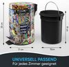 Sanilo Kosmetikeimer mit Motiv, viele schöne Bad Mülleimer zur Auswahl, 3 Liter, Abfalleimer mit Absenkautomatik & Innenbehälter Bild 3