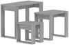 Satztische 3 Stk. Grau Sonoma Holzwerkstoff [815223] Bild 2