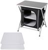 Spetebo Campingtisch 2-in-1 Campingschrank und Tisch - 64 x 60 cm, klappbar Bild 3