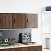 vidaXL Garagen-Wandschränke 2 Stk. Braun Eichen-Optik Holzwerkstoff 860638 Bild 3