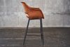 KAWOLA Barhocker ZAJA Barstuhl Sitzhöhe 76 cm Velvet cognac 114 x 59 x 57 cm Bild 4