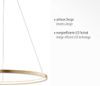 JUST LIGHT 11524-12 LED Pendelleuchte Circle 60cm 3000K Gold Bild 4