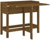 vidaXL Pflanzkasten mit Klappbarer Tischplatte Honigbraun Massivholz 825124 Bild 2