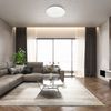 LED Deckenleuchte, Deckenlicht Rund 24W mit Sternenhimmel-Effekt, 3IN1 Farbtemperatur, 2450 Lumen Bild 2