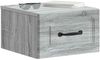 vidaXL Wandmontierter Nachttisch Graues Sonoma 34,5 x 33 x 20 cm 899287 Bild 2