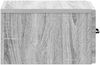 vidaXL Wandmontierter Nachttisch Graues Sonoma 34,5 x 33 x 20 cm 899287 Bild 5