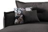Polsterecke >Launce< verstellbare Armlehnen, Zierkissen, Anthrazit - 255x94cm (BxH) Bild 4