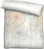 biberna Baumwoll-Satin Bettwäsche PUSTEBLUME GRAFISCH, gold, 1x 135x200 cm + 1x 80x80 cm Bild 3
